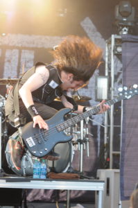 Frank Bello of Anthrax at Northern Invasion (2015)