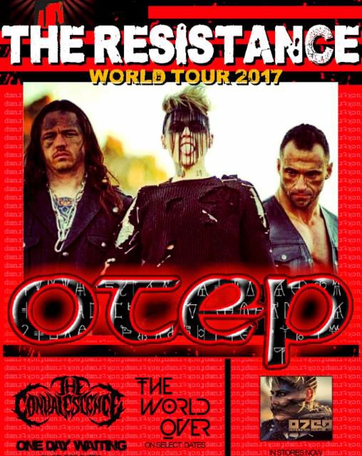 OTEP Announces “The Resistance” World Tour 2017
